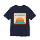 Retro Vermont T-Shirt, Mountain Sun Tee, Unisex Graphic Shirt, Vintage Vermont Top, Outdoor Adventure Clothing-14