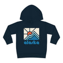 Alaska Toddler Hoodie - Minimal Style Unisex Alaska Toddler Sweatshirt-1
