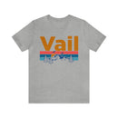 Vail, Colorado Shirt - Mountain Sunset Unisex Vail T-Shirt-2