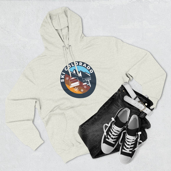 Premium Colorado Ski Lift Hoodie