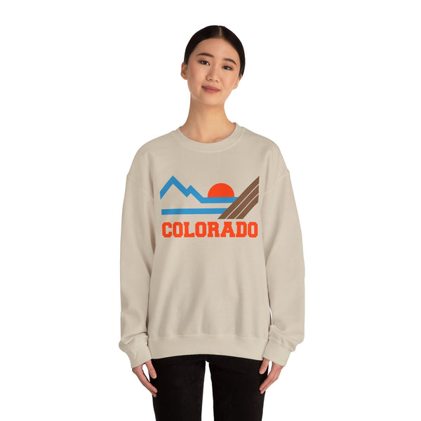 Colorado Sweatshirt - Mountain Colorado Crewneck Sweatshirt