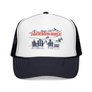 Jackson Hole, Wyoming Après-ski Trucker Hat — Foam Mesh Cap-1