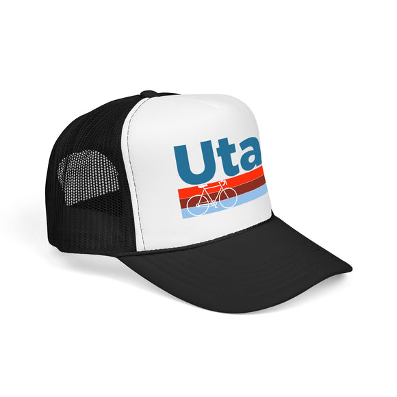 Utah Trucker Hat - Foam Utah Bike Cap