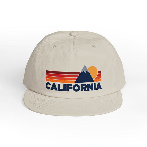 California Mountain Surf Cap | Retro Light Weight Cap