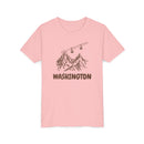 Washington Youth T-Shirt — Vintage Gondola Ski Mountain Tee-4