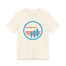 Colorado T Shirt - Retro Trees Colorado Tee-1