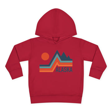 Buy vintage-red Alaska Toddler Hoodie - Unisex Alaska Toddler Sweatshirt