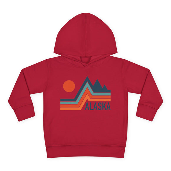 Alaska Toddler Hoodie - Unisex Alaska Toddler Sweatshirt