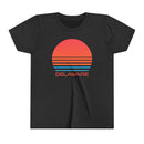 Delaware Youth Shirt - Retro 80s Delaware Kid's T-Shirt-3