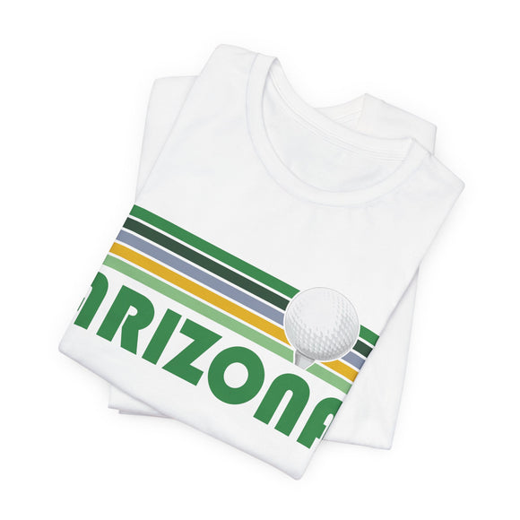 Golf Arizona T-Shirt - Retro Golf Unisex Arizona Shirt