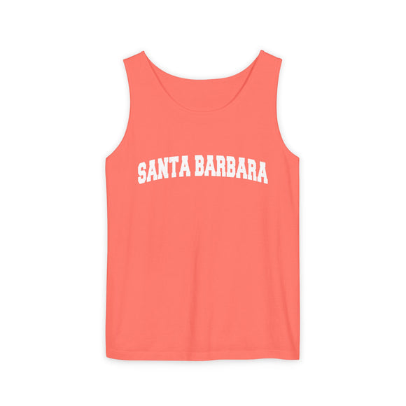 Santa Barbara, California Tank Top Unisex | Comfort Colors - 100% Cotton