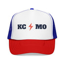 Kansas City, Missouri Retro Trucker Hat - Lightning Foam Cap-4