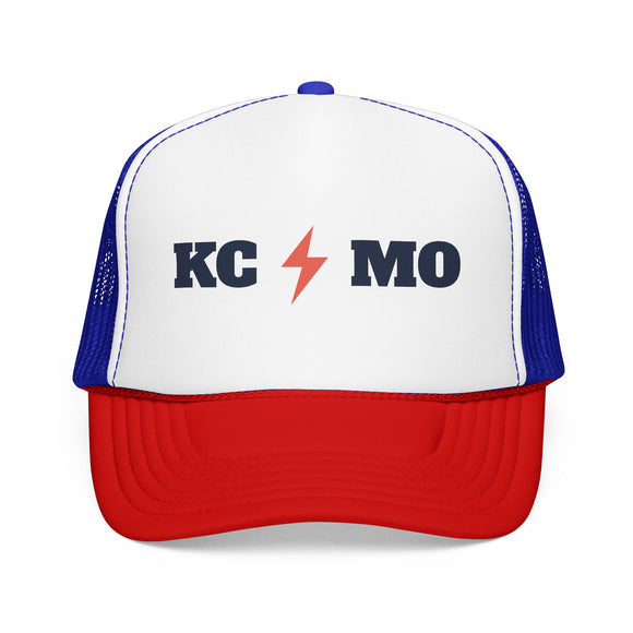 Kansas City, Missouri Retro Trucker Hat - Lightning Foam Cap