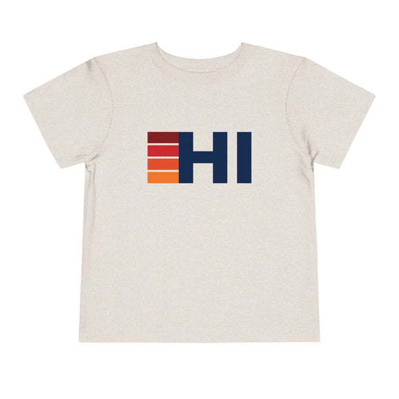 Hawaii Toddler Tee - Retro HI T-Shirt