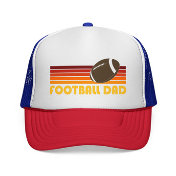 Buy blue-red Football Dad Trucker Cap | Trucker Caps
