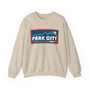 Park City, Utah Sweatshirt - Mountain Graphic Crewneck-2
