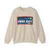 Park City, Utah Sweatshirt - Mountain Graphic Crewneck