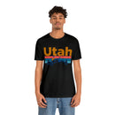 Utah T-Shirt - Mountain Sunset Unisex Utah Shirt-35