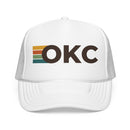 Oklahoma City, Oklahoma Trucker Hat - OKC Abbr retro cap-6