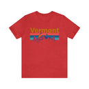 Vermont T-Shirt - Mountain Sunset Unisex Vermont Shirt-5