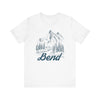 Bend, Oregon Graphic Tee - Mountain Illustration Bend T Shirt