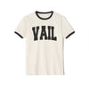 Vail, Colorado Cotton Ringer Graphic Tee - Unisex Vail T Shirt, Vintage Style Tee, Men's/Women's Tee