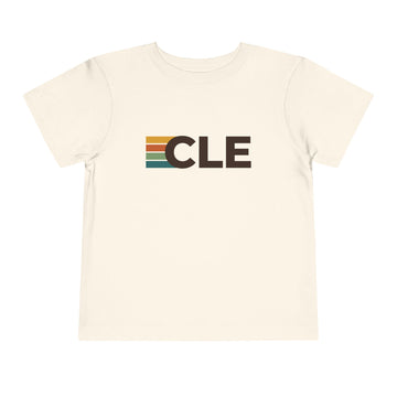 Buy natural Cleveland, Ohio Toddler Tee - CLE Kids T Shirt