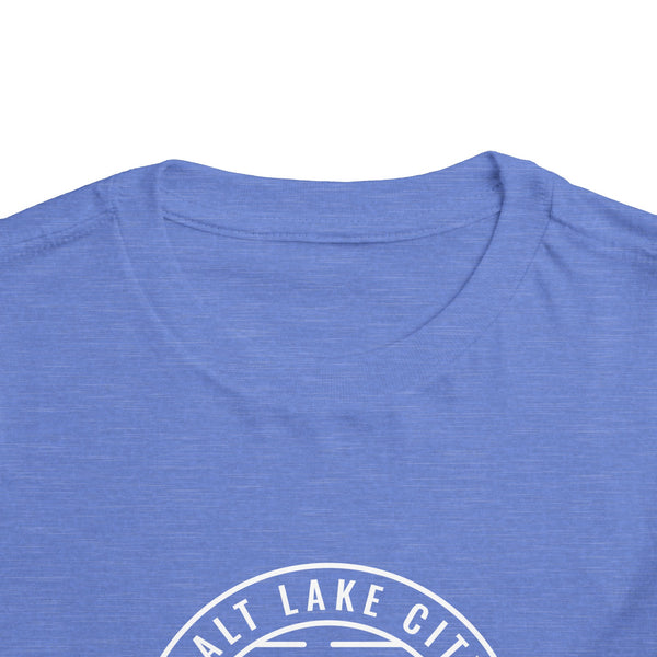 Salt Lake City, Utah Toddler T-Shirt - Retro Mountain Toddler Salt Lake City Shirt