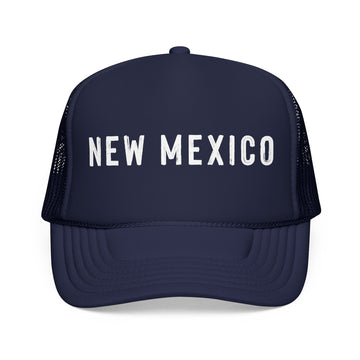 New Mexico Trucker Hat - New Mexico Cap - Block Letter