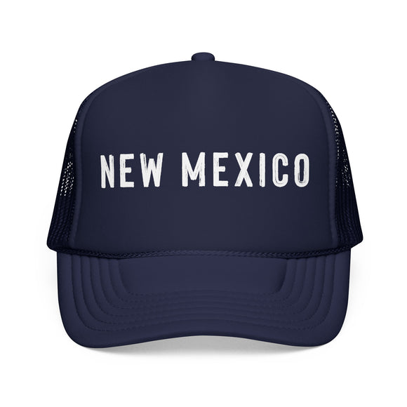 New Mexico Trucker Hat - New Mexico Cap - Block Letter