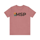 Minneapolis, Minnesota tee - MSP t shirt retro stripes-3