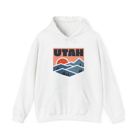 Utah Hoodie - Mountain Unisex Utah Hoodie Graphic Sweatshirt