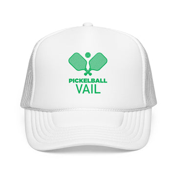 Vail, Colorado Pickleball Trucker Hat - Foam Vail Cap - 0