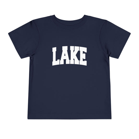 Lake Toddler Graphic Tee - Kids Lake Vacation T-Shirt