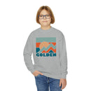Golden, Colorado Youth Sweatshirt - Unisex Kid's Golden Crewneck Sweatshirt-19