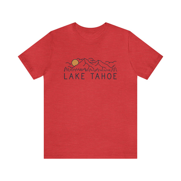 Lake Tahoe, California T-Shirt - Retro Unisex Lake Tahoe Shirt