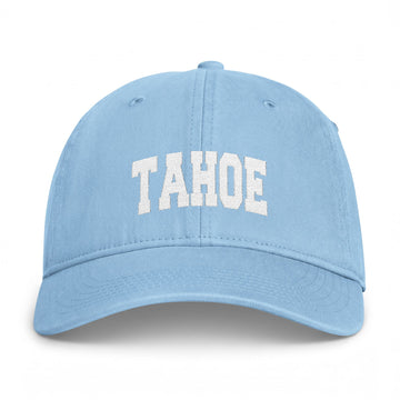 Buy hydrangea Lake Tahoe, California Washed Baseball Cap - Vintage Coastal Comfort Colors