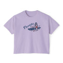 Florida Surfer Girl Tee | 100% Cotton Women's Boxy Tee-3