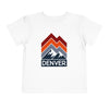 Denver, Colorado Toddler T-Shirt - Retro Palm Tree Toddler Denver Shirt