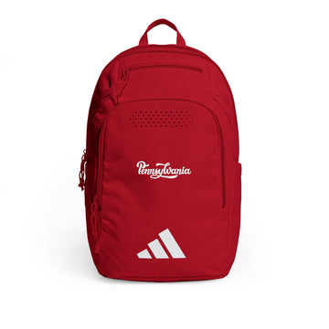 Buy team-power-red-white Pennsylvania Backpack - Adidas Defender 5 Embroidered Bag