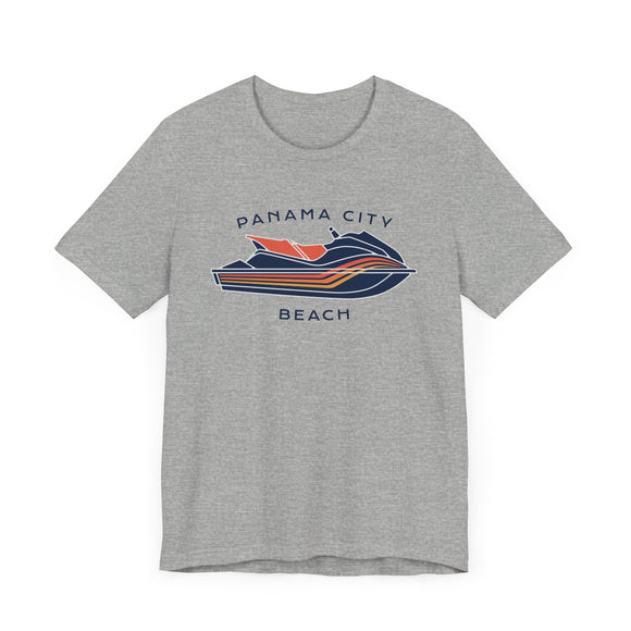 Panama City Beach, Florida Harbor T Shirt - Jetski Boating Graphic Tee