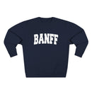 Premium Banff, Canada Retro Graphic Sweatshirt-4