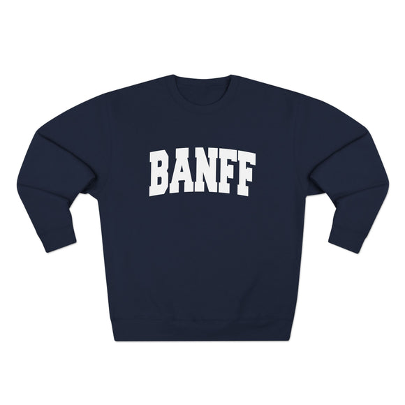 Premium Banff, Canada Retro Graphic Sweatshirt