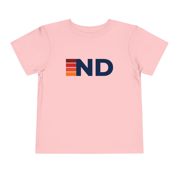 North Dakota Toddler Tee - Retro ND T-Shirt