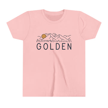 Golden, Colorado Youth T-Shirt - Kids Golden Shirt - 0