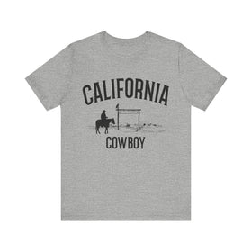 Buy athletic-heather California Cowboy T Shirt - California Graphic Tee