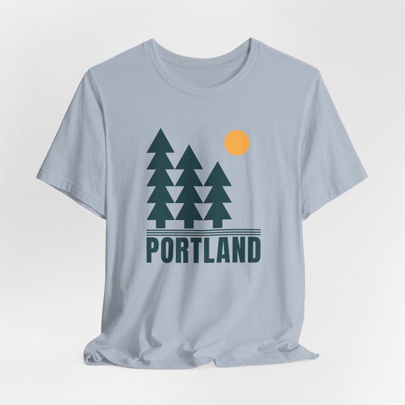 Portland, Oregon T Shirt - Trees Tee