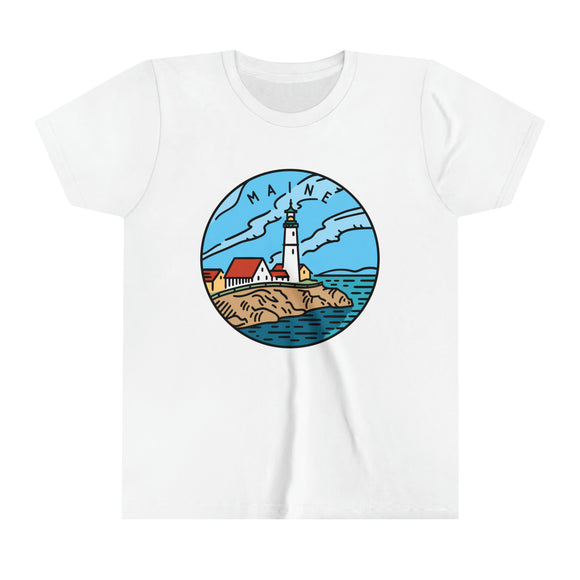 Maine Youth T-Shirt - Unisex Kids Maine Shirt