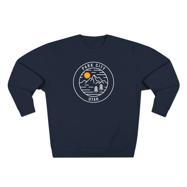 Premium Park City, Utah Sweatshirt - Retro Unisex Sweatshirt