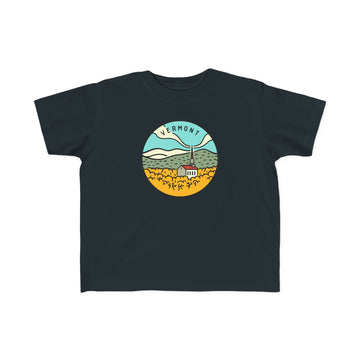 Vermont Toddler T-Shirt - Unisex Toddler Vermont Shirt - 0